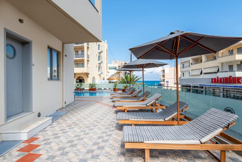 Lefkoniko Beach & Icarus Suite Apts Rethymno  Exterior photo